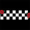 Rose Checkerboard G203 Prodigy RGB Wired Gaming Mouse Skin